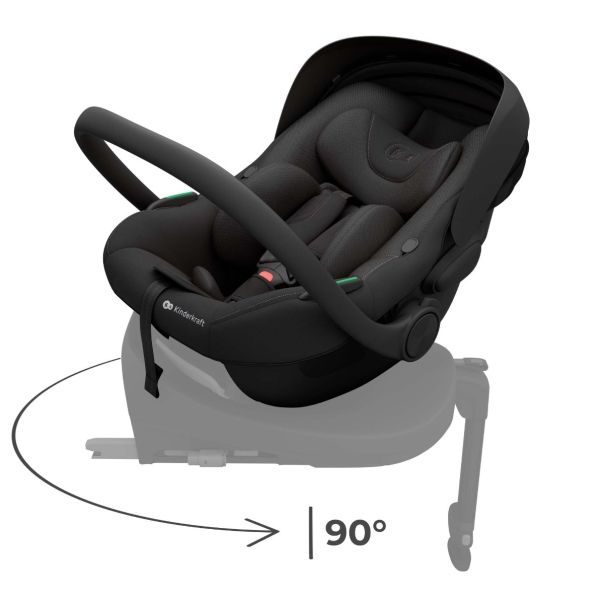 KINDERKRAFT Auto sedište I-lite 40-86cm, crna - KCILIT00BLK0000