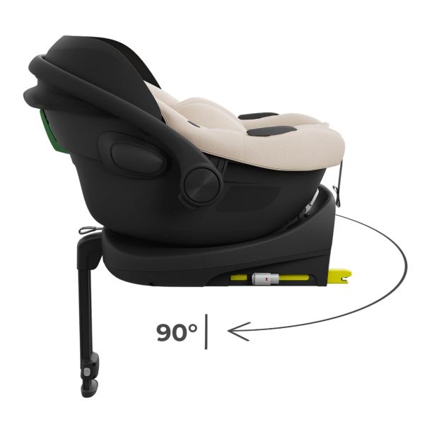 KINDERKRAFT Auto sedište i-lite sa bazom Endura Safe FX, bež - KCILENFXBEG2000