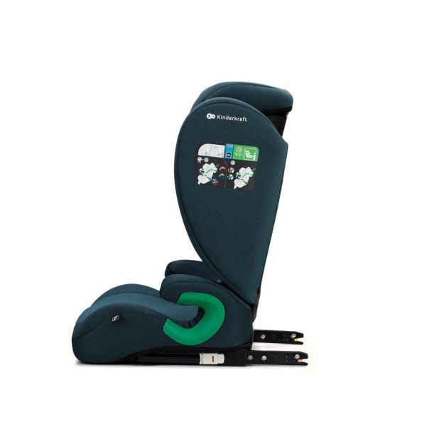 KINDERKRAFT Auto sedište Junior fix 2 I-size 100-150cm, plava - KCJUFI20BLU0000