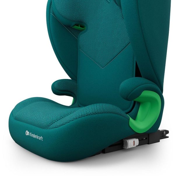 KINDERKRAFT auto sedište junior fix 2 plus i-size 100-150cm green - EP3080297