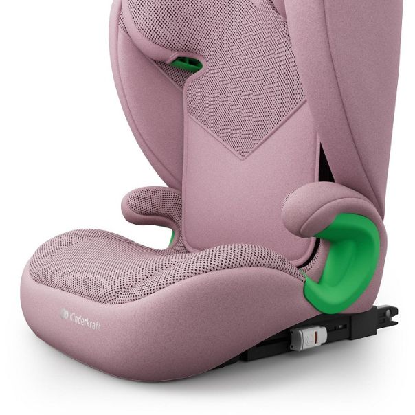 KINDERKRAFT auto sedište junior fix 2 plus i-size 100-150cm pink - EP3080303