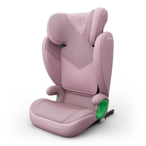 KINDERKRAFT auto sedište junior fix 2 plus i-size 100-150cm pink - EP3080303
