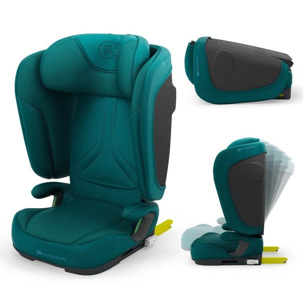 KINDERKRAFT Auto sedište i-Size 100-150cm Unity 2, zelena - KCUNIT02GRE0000