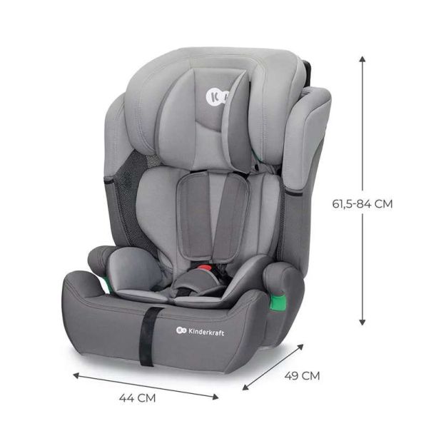KINDERKRAFT Auto sedište Comfort up I-size 76-150cm, siva - 184143