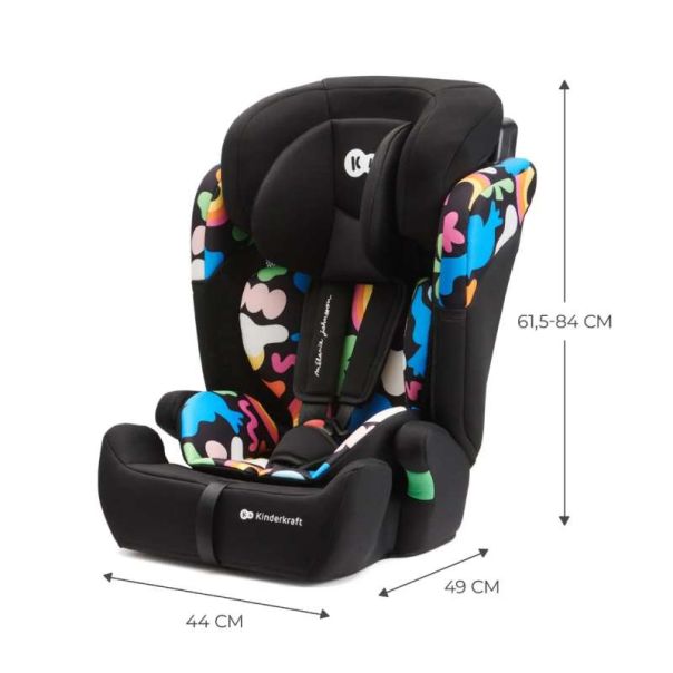 KINDERKRAFT Auto sedište Comfort up I-size 76-150cm, crna - KCCOUP02HAP0000