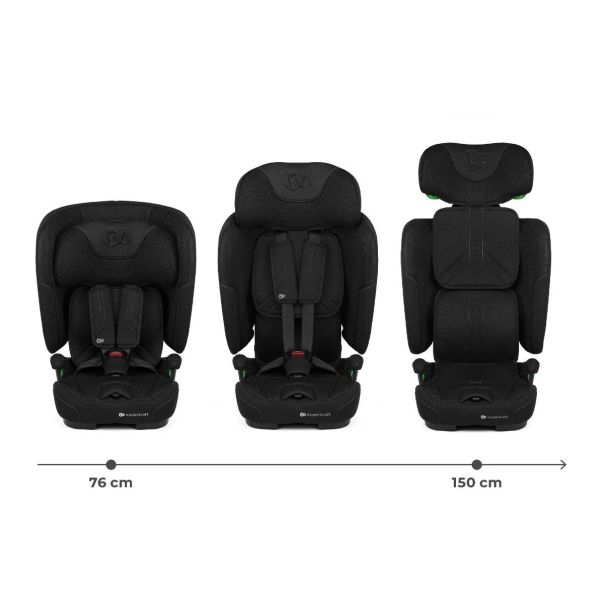 KINDERKRAFT Auto sedište Fix2go I-size, crna - KCFI2GO0BLK0000