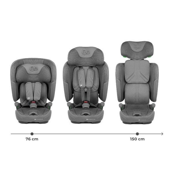 KINDERKRAFT Auto sedište Fix2go I-size, siva - KCFI2GO0GRY0000