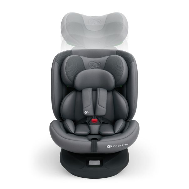 KINDERKRAFT autosediste i-grow 2 plus i-size 40-150 cm grey - EP2871315