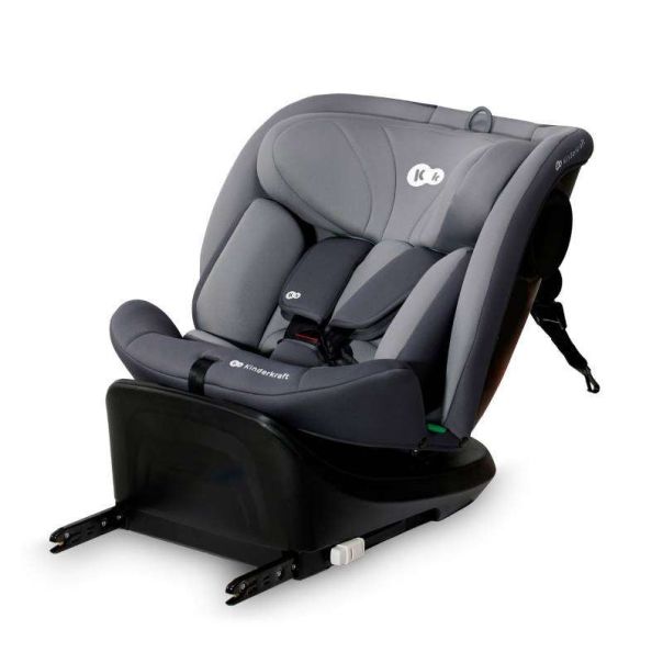 KINDERKRAFT Auto sedište I-Grow I-size 40-150 cm, siva - KCIGRO00GRY0000