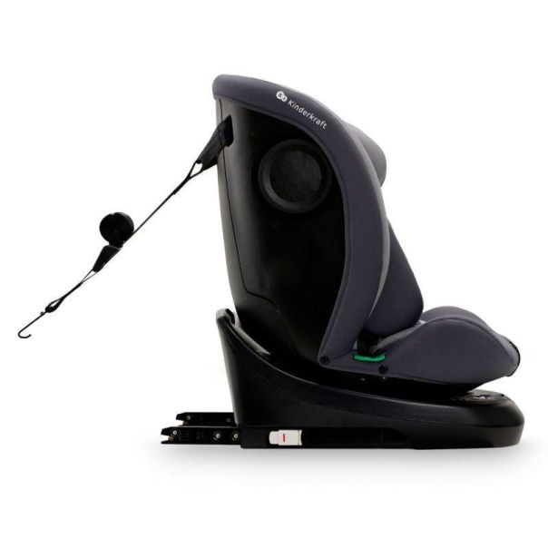 KINDERKRAFT Auto sedište I-Grow I-size 40-150 cm, siva - KCIGRO00GRY0000