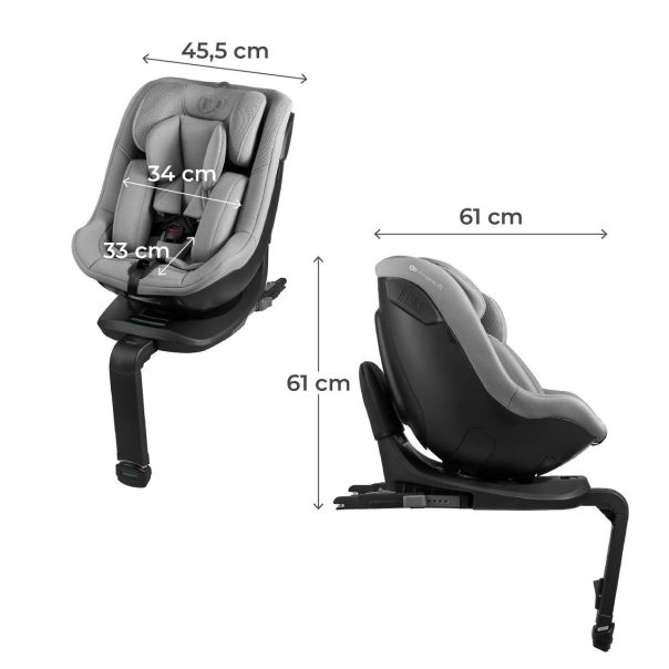 KINDERKRAFT autosediste i-guard air flow grey - EP2871339