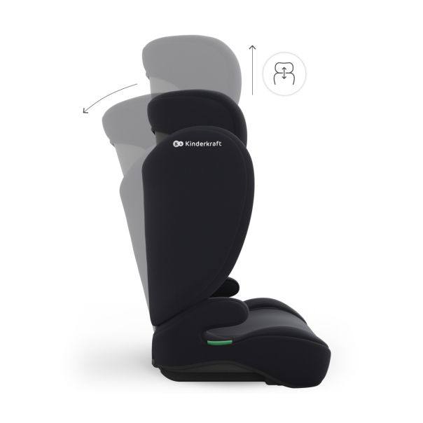 KINDERKRAFT autosediste i-spark 2 plus i size black - EP2977851