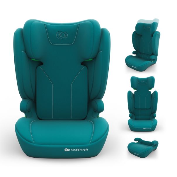 KINDERKRAFT autosediste i-spark 2 plus i size green - EP2977854