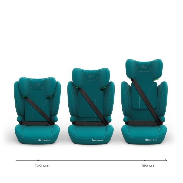 KINDERKRAFT autosediste i-spark 2 plus i size green - EP2977854