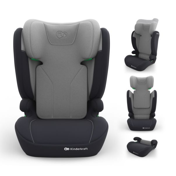 KINDERKRAFT autosediste i-spark 2 plus i size grey - EP2977857