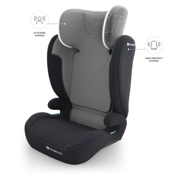 KINDERKRAFT autosediste i-spark 2 plus i size grey - EP2977857