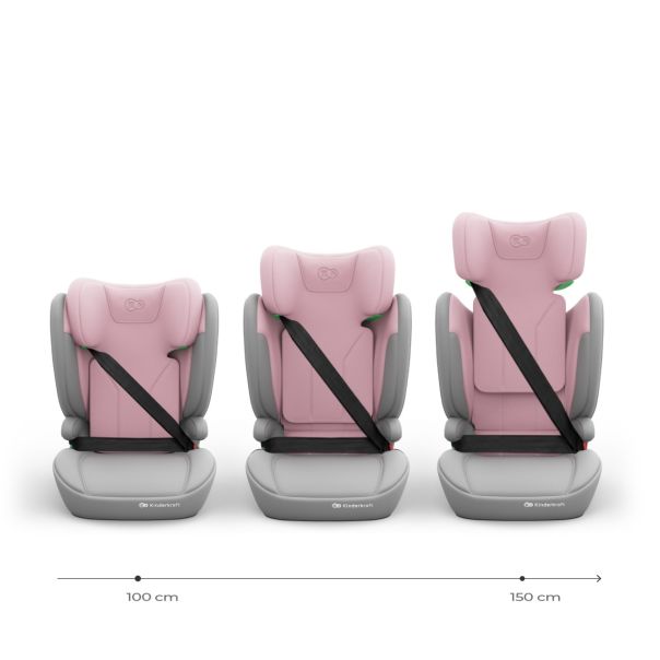 KINDERKRAFT autosediste i-spark 2 plus i size pink - EP2977860