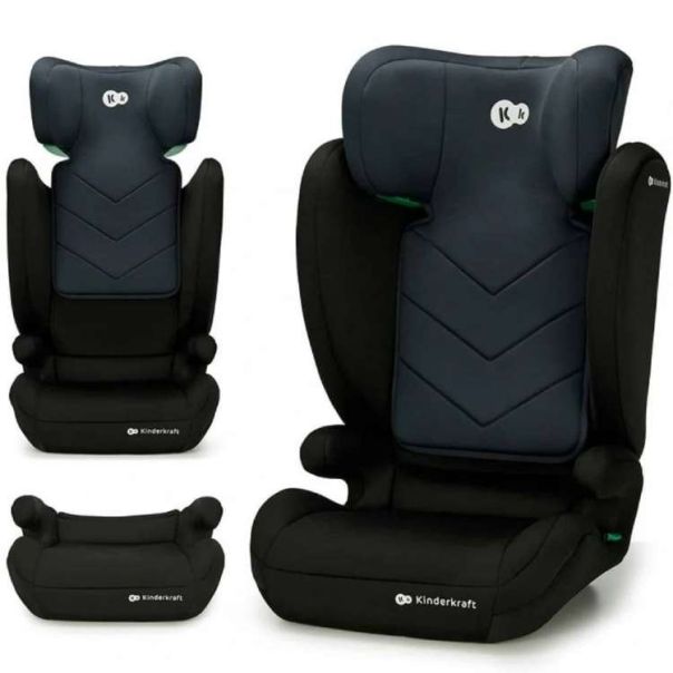 KINDERKRAFT Auto sedište I-Spark I size 100-150cm, crna - KCISPA00BLK0000