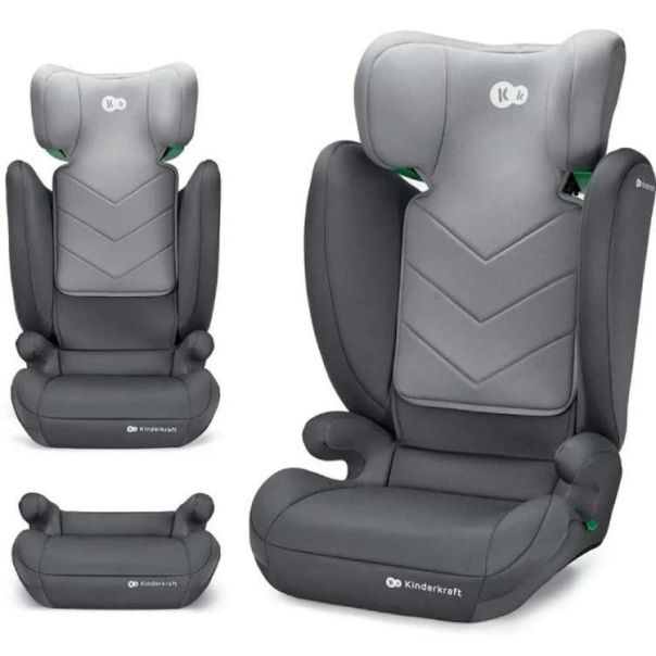 KINDERKRAFT Auto sedište I-Spark I size 100-150cm, siva - KCISPA00GRY0000