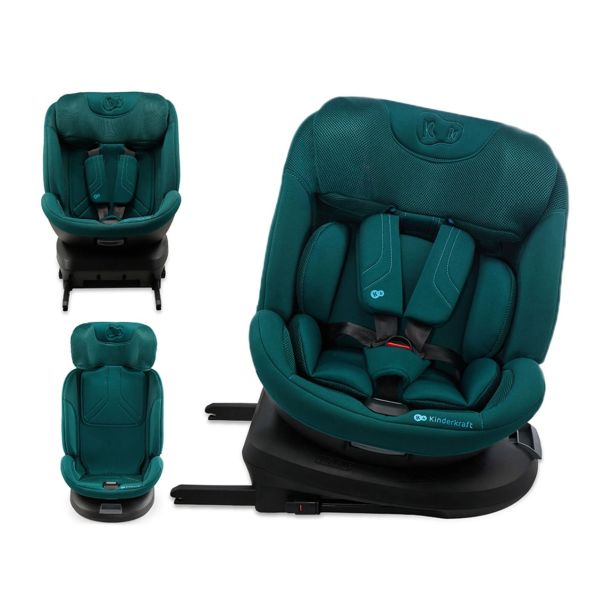 KINDERKRAFT Auto sedište Xpedition 3 I-size 40-150cm, zelena - KCXPED03GRE0000