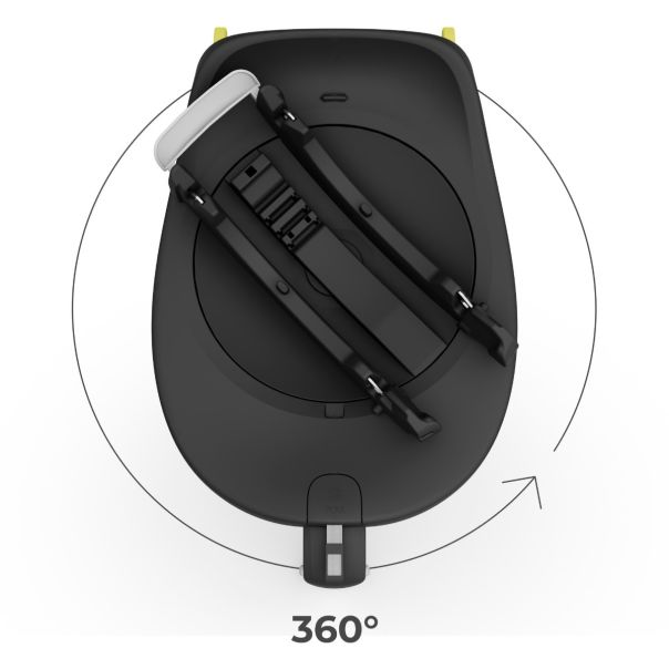 KINDERKRAFT Isofix baza Endura safe fx - KCENSAFXBLK0000