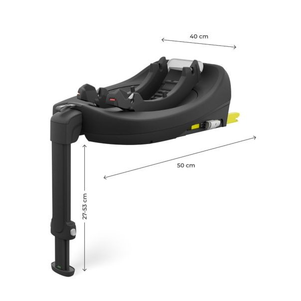 KINDERKRAFT Isofix baza Endura safe fx - KCENSAFXBLK0000