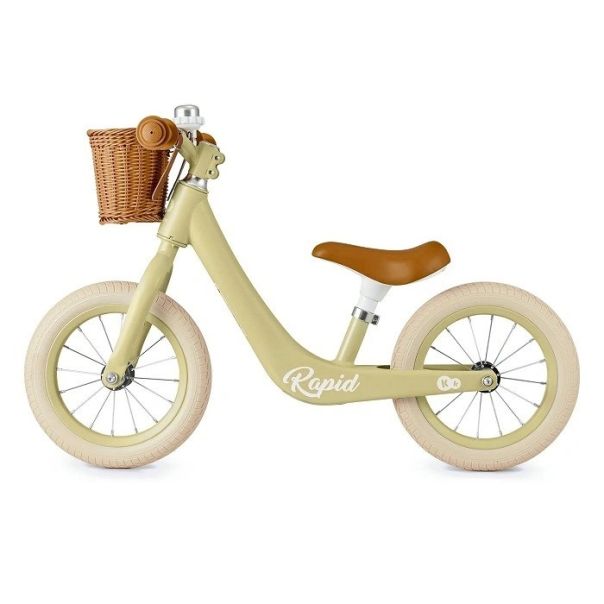 KINDERKRAFT Bicikl balance bike Rapid 2, svetlo zelena - KRRAPI02GRE0000