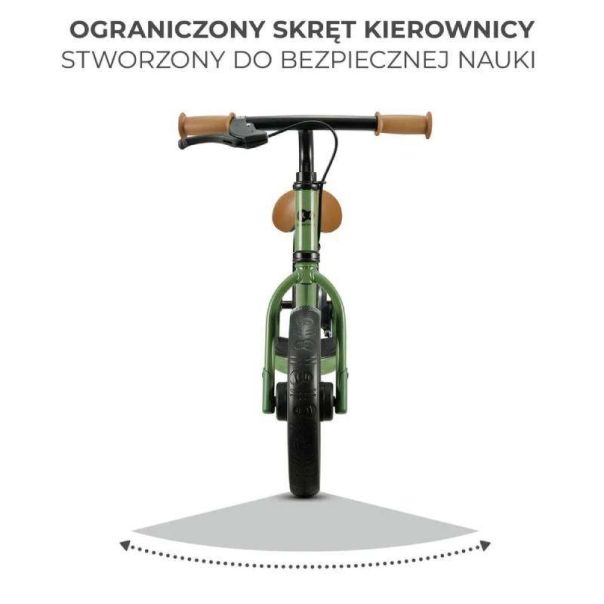 KINDERKRAFT Bicikl balance bike Space, svetlo zelena - KRSPAC23GRE0000