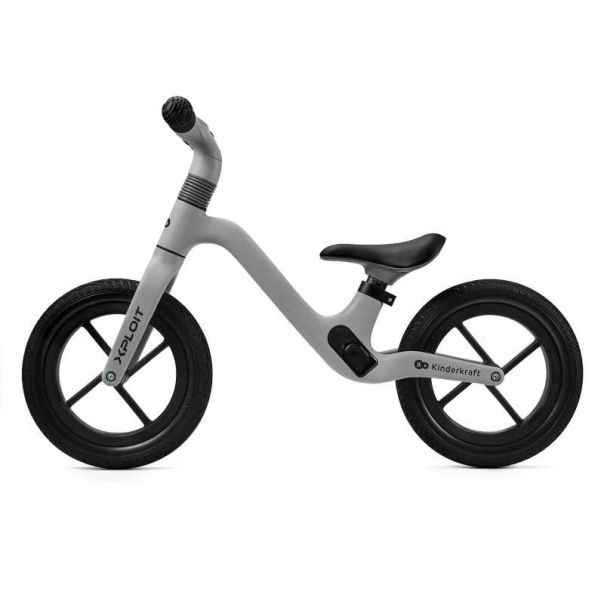 KINDERKRAFT Bicikl balance bike Xploit, siva - KRXPLO00GRY0000