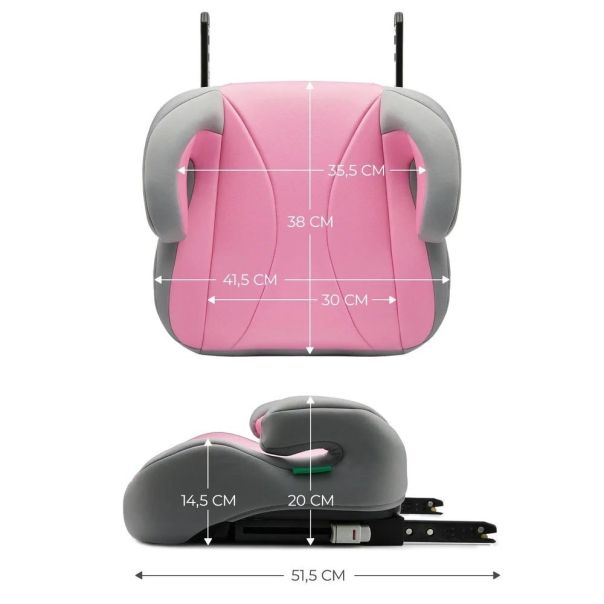KINDERKRAFT Buster I-boost 135-150cm, pink - KCIBOO00PNK00