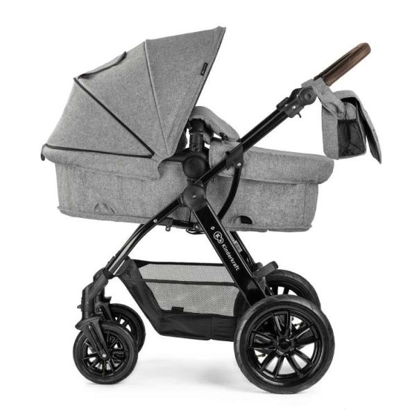 KINDERKRAFT Kolica za bebe Moov 3u1 mink pro, siva - KSMOOV00GRYM30I