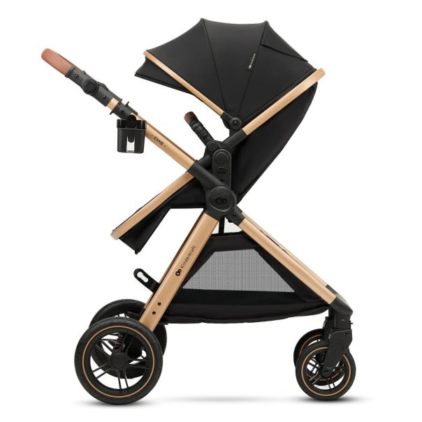 KINDERKRAFT Kolica za bebe Esme 3u1, crna - KSESME00BLK3000