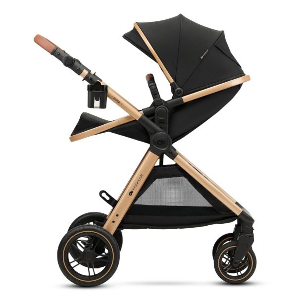 KINDERKRAFT Kolica za bebe Esme 3u1, crna - KSESME00BLK3000