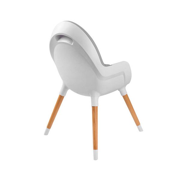 KINDERKRAFT high stolica za hranjenje 2u1 fini grey - EP2751937