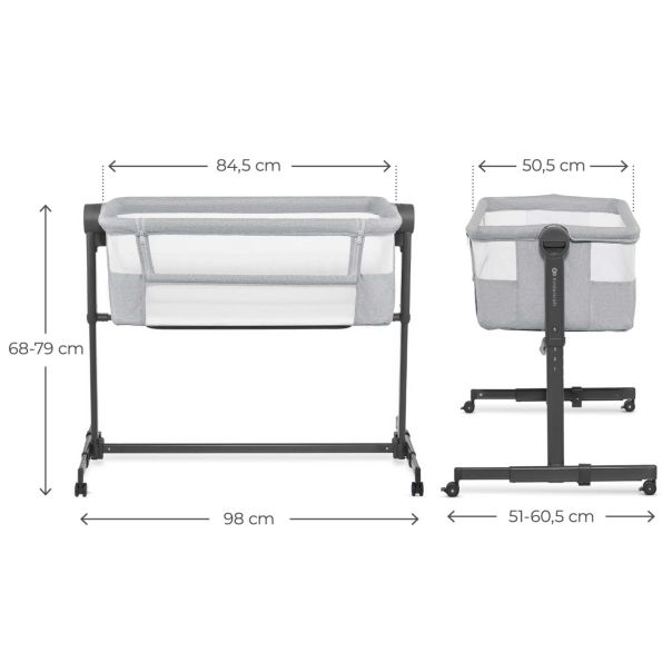 KINDERKRAFT kolevka 2u1 nestee up 2 grey - EP2977875