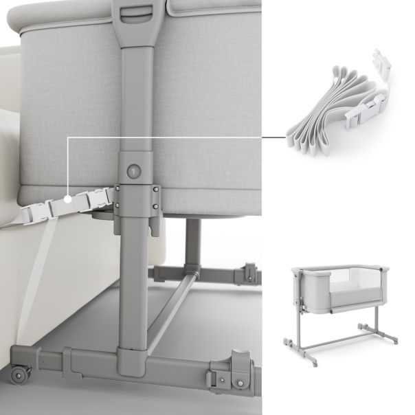 KINDERKRAFT kolevka neste grow 2 light grey - EP2977884