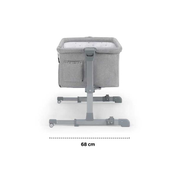 KINDERKRAFT Kolevka NESTE UP Grey Melange - KKLNESTGRYM00N