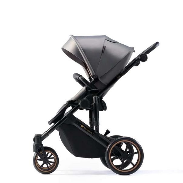 KINDERKRAFT Kolica za bebe 2u1 Prime 2, siva - KSPRIM02GRY2000