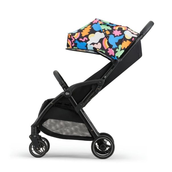 KINDERKRAFT Kolica za bebe Apino happy shapes, crna - KSAPIN00HAP0000