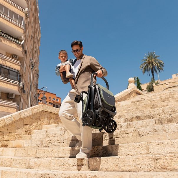 KINDERKRAFT Kolica za bebe Nubi 3, zelena - KSNUBI03GRE0000