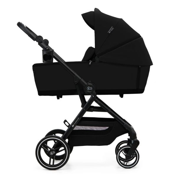 KINDERKRAFT Kolica za bebe 3u1 Yoxi mink pro pure, crna - KSYOXI00BLK3000