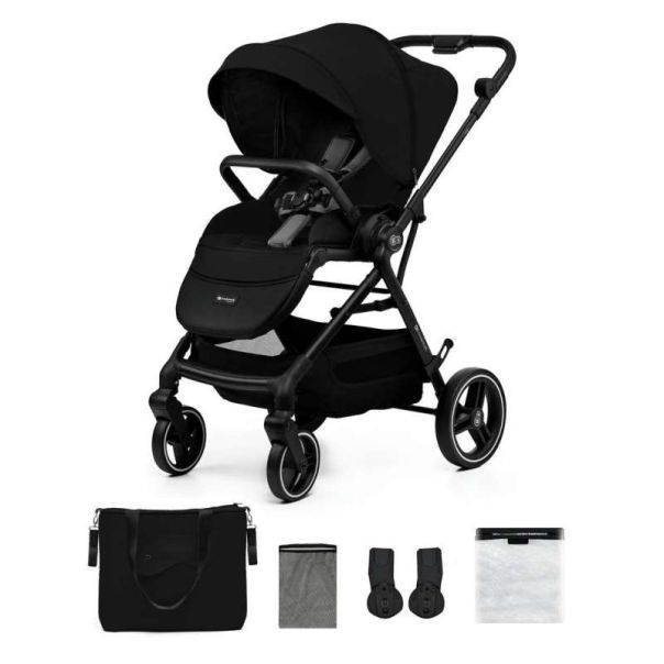 KINDERKRAFT Kolica za beb Yoxi, crna - KSYOXI00BLK0000