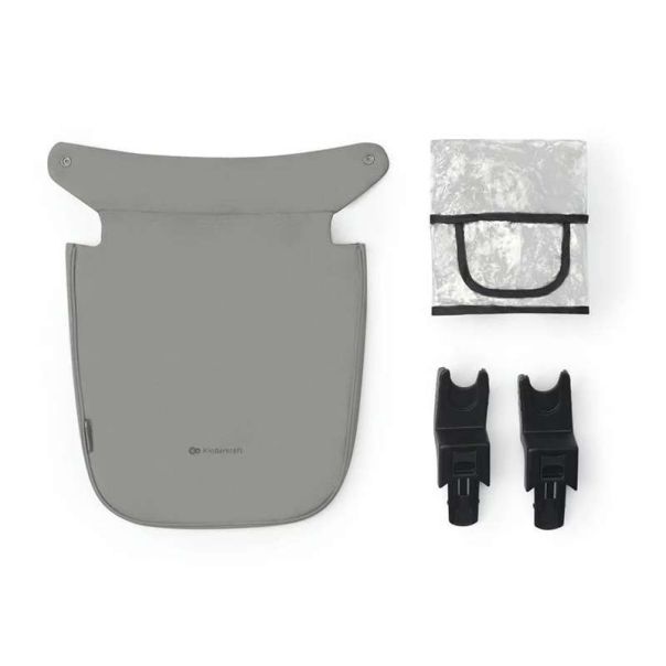 KINDERKRAFT Kolica za bebe Newly 3u1, siva - KSNEWL00GRY300I