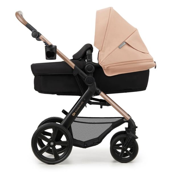 KINDERKRAFT Kolica za bebe 3u1 Moov 2, bež - KSMOOV02BEGEV00