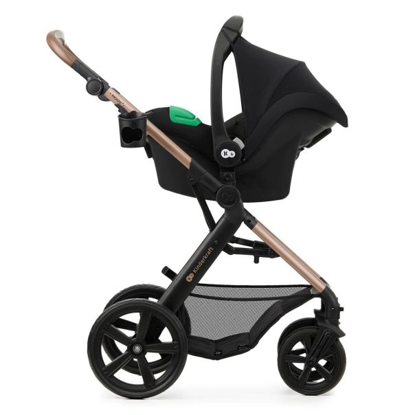 KINDERKRAFT Kolica za bebe 3u1 Moov 2, bež - KSMOOV02BEGEV00
