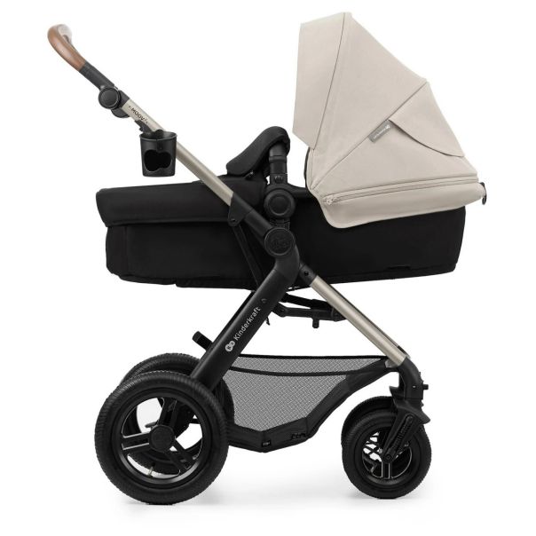 KINDERKRAFT Kolica za bebe 3u1 Moov 2, siva - KSMOOV02GRYEV00