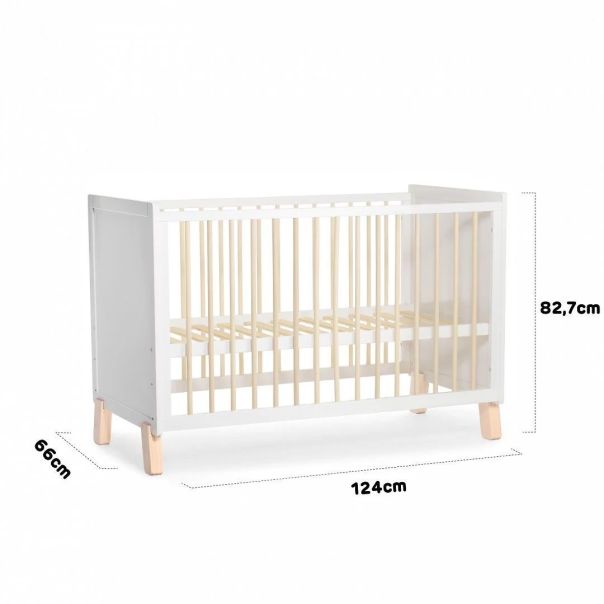 KINDERKRAFT krevetac nico wooden white - EP2827336