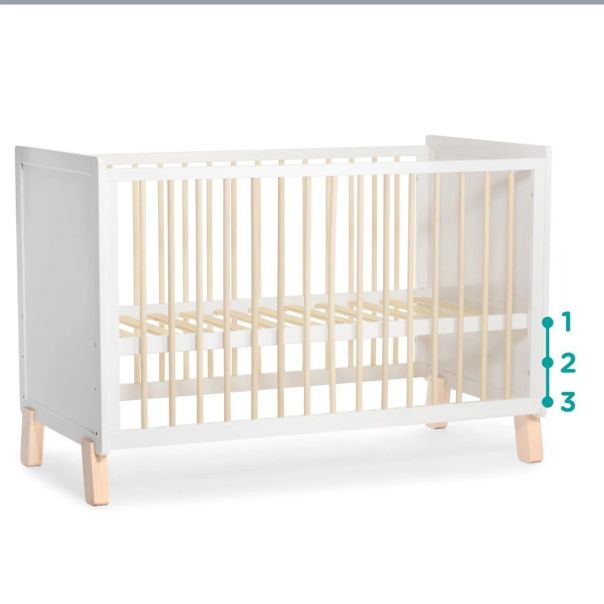 KINDERKRAFT krevetac nico wooden white - EP2827336