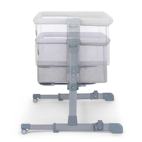 KINDERKRAFT Kolevka-Krevetac za bebe Neste Air Light Melange - KKLNEAIRGRY000