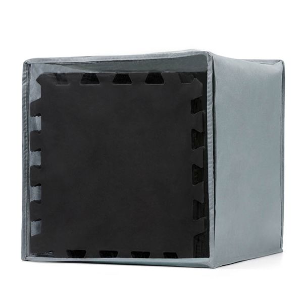 KINDERKRAFT Podne puzzle Luno, crna/bela - KKMLUNOBLK0000